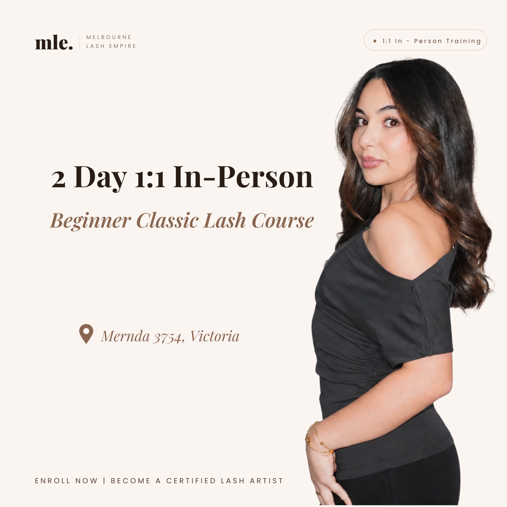 1:1 In-Person Beginner Classic Lash Course