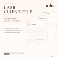Lash Client Record