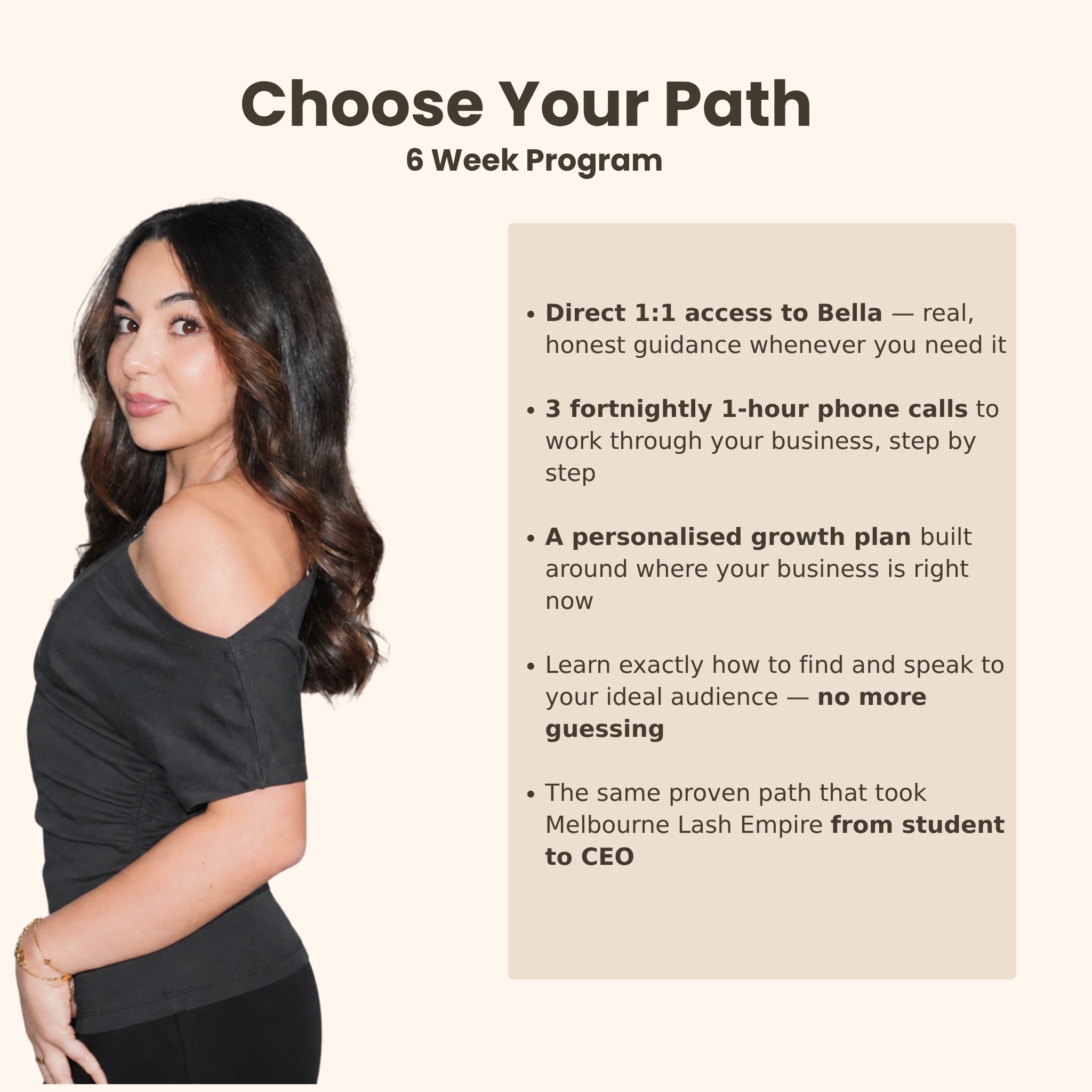 Mentorship Program - Level up your beauty biz