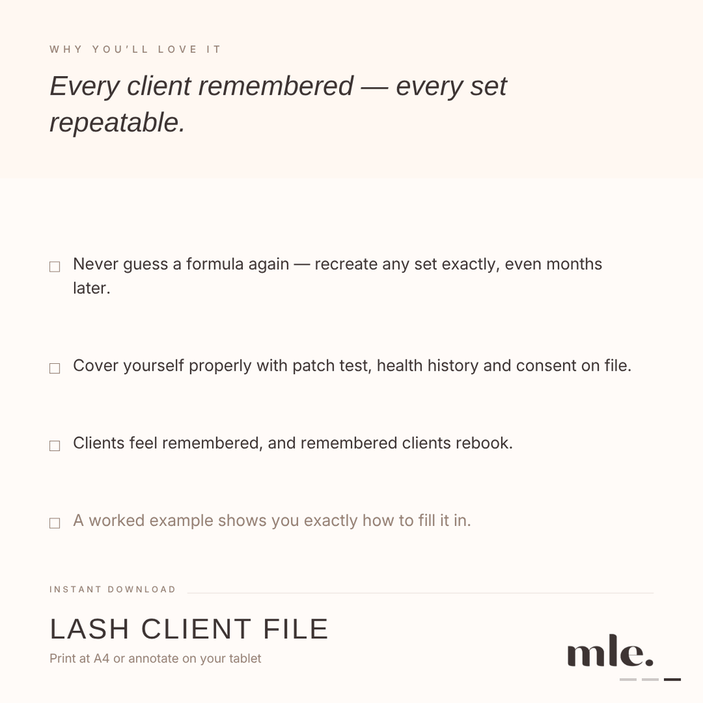 Lash Client Record