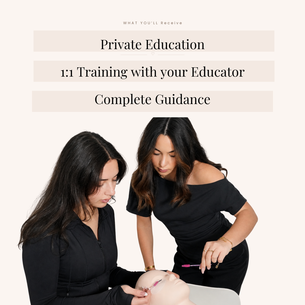 1:1 In-Person Beginner Classic Lash Course
