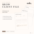 Brow Client Record