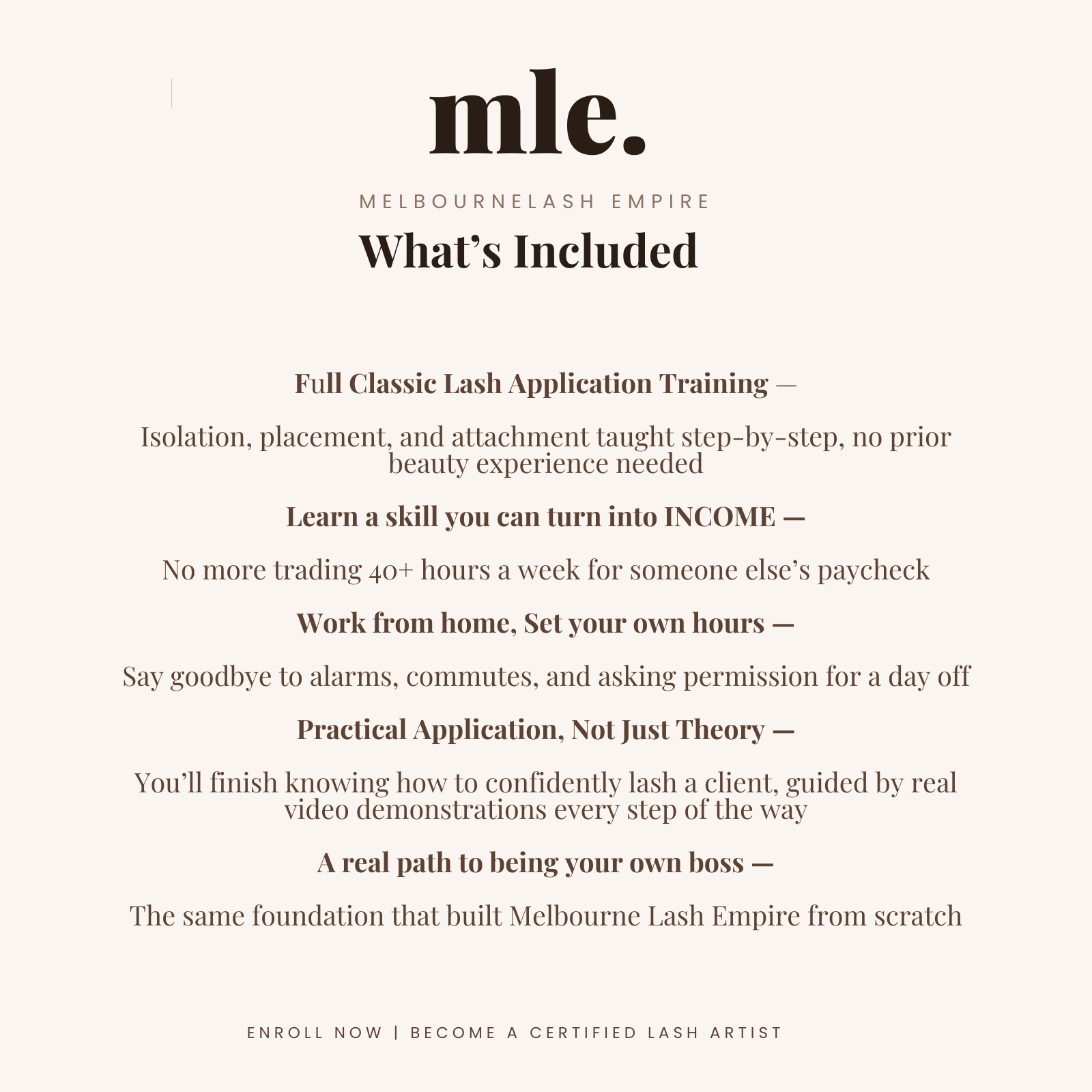 Online Beginner Classic Lash Course