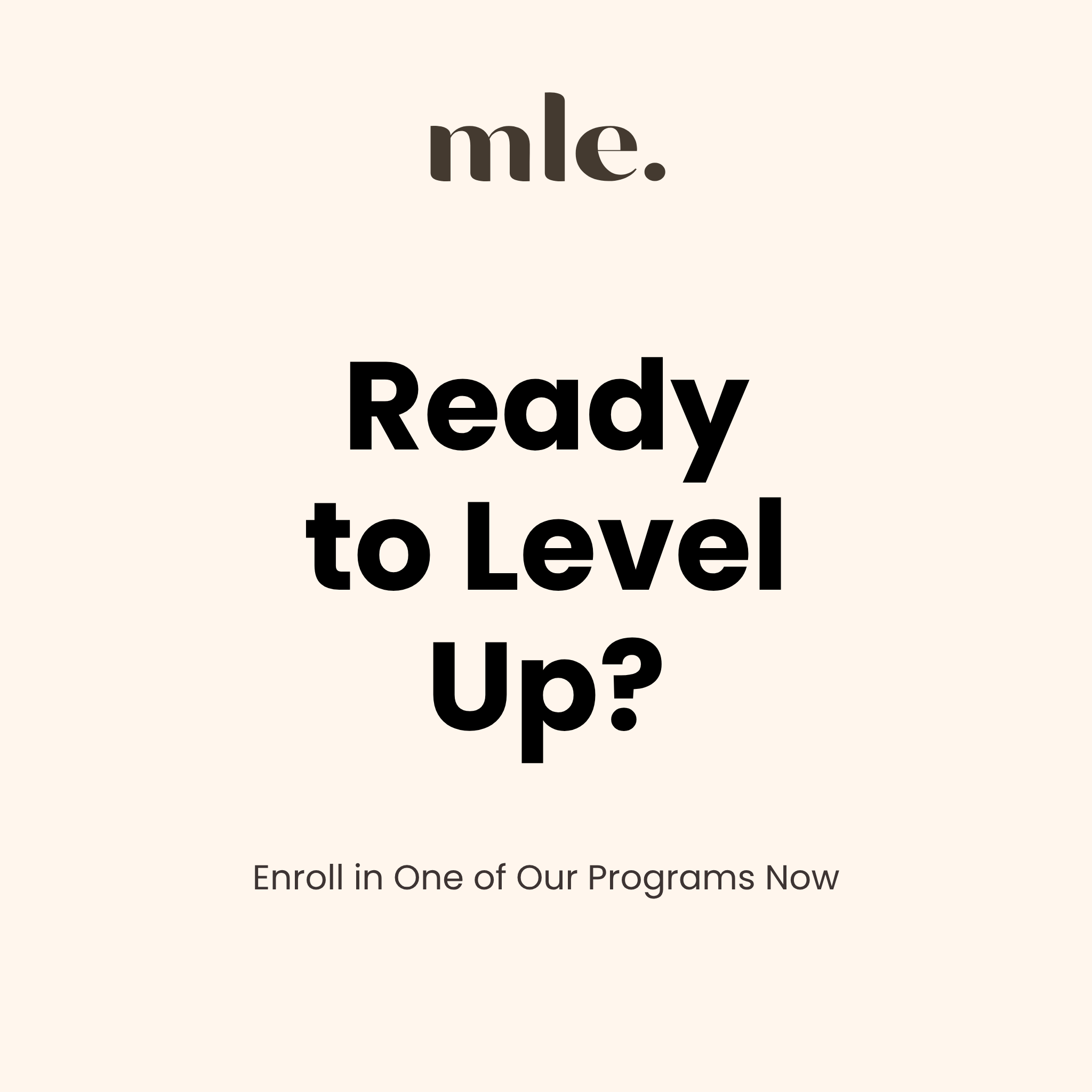Mentorship Program - Level up your beauty biz