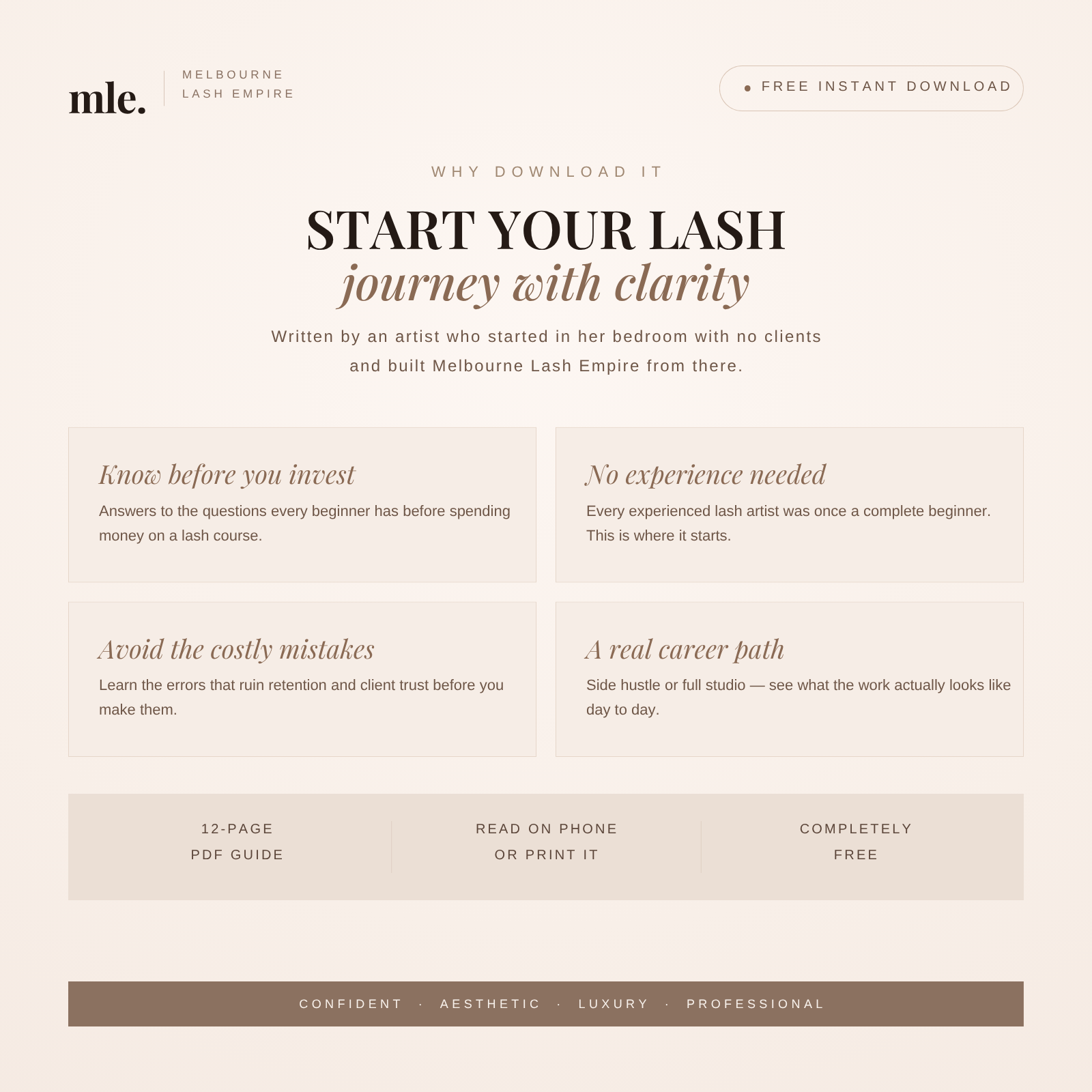 Your First Step to Becoming a Lash Artist